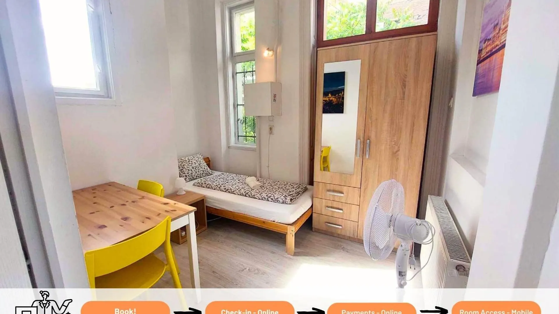 Goodmo Budapest Smart Rooms Hostel